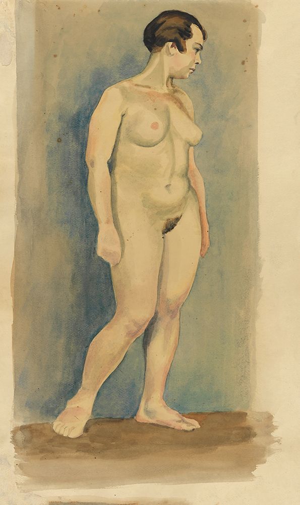Weiblicher Akt V 1926 art print by Karl Wiener for $57.95 CAD