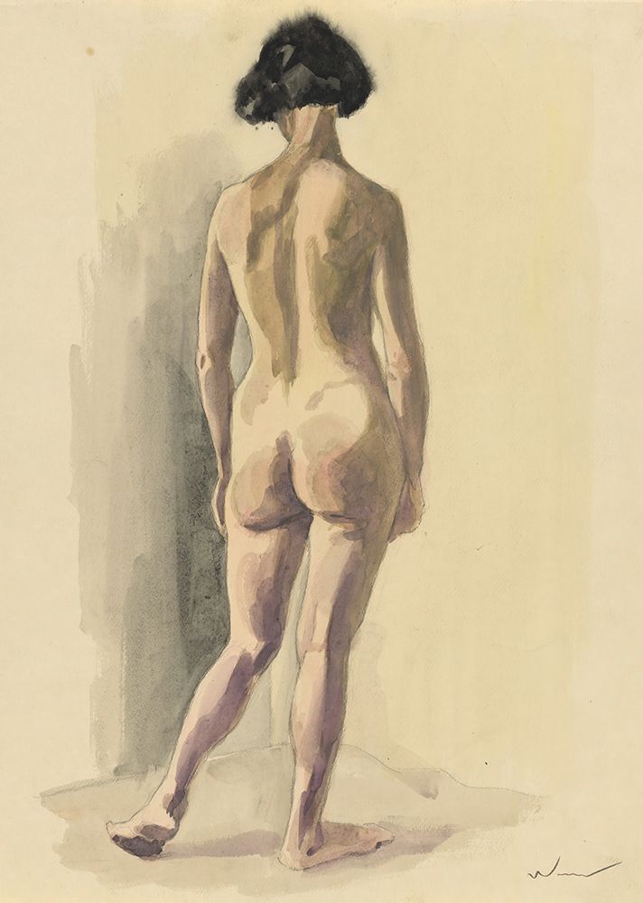 Weiblicher Akt VII 1926 art print by Karl Wiener for $57.95 CAD