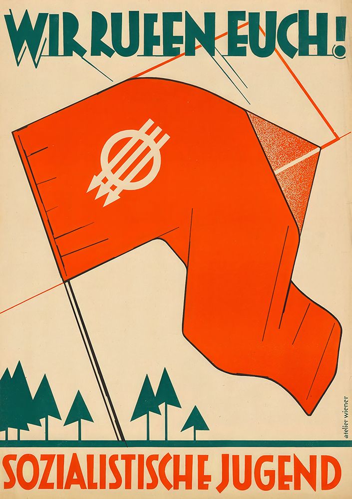 Wir rufen Euch Sozialistische Jugend 1932 art print by Karl Wiener for $57.95 CAD