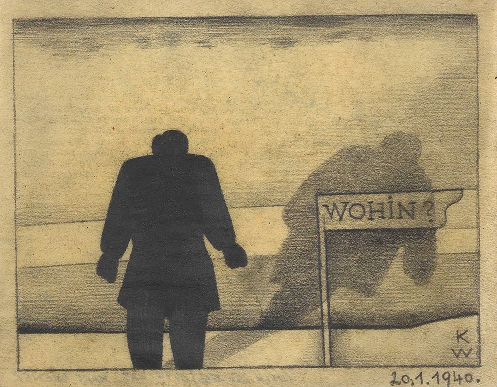 Wohin 1940 art print by Karl Wiener for $57.95 CAD
