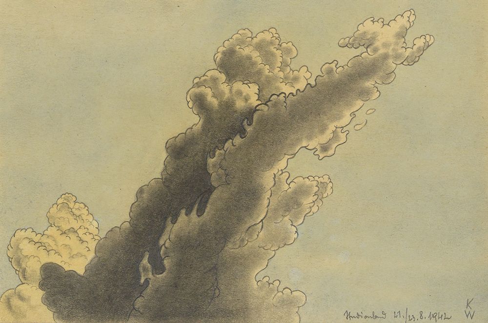 Wolken 1942 art print by Karl Wiener for $57.95 CAD