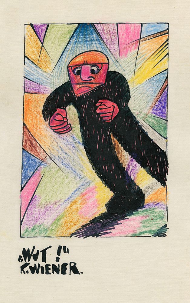 Wut 1923 art print by Karl Wiener for $57.95 CAD