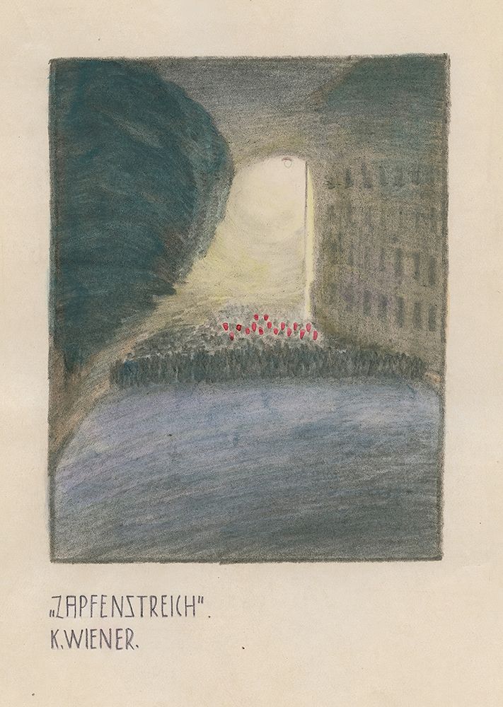 Zapfenstreich 1922 art print by Karl Wiener for $57.95 CAD