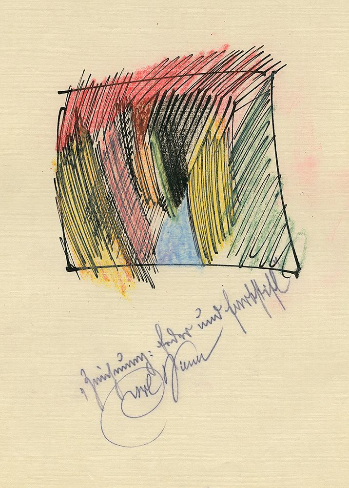 Zeichnung Feder und Farbstift 1923 art print by Karl Wiener for $57.95 CAD