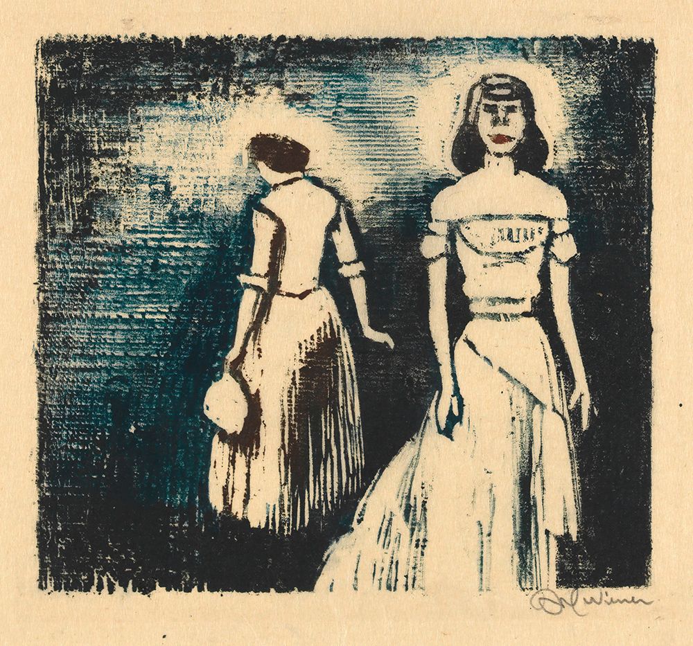 Zwei Frauen 1930 art print by Karl Wiener for $57.95 CAD
