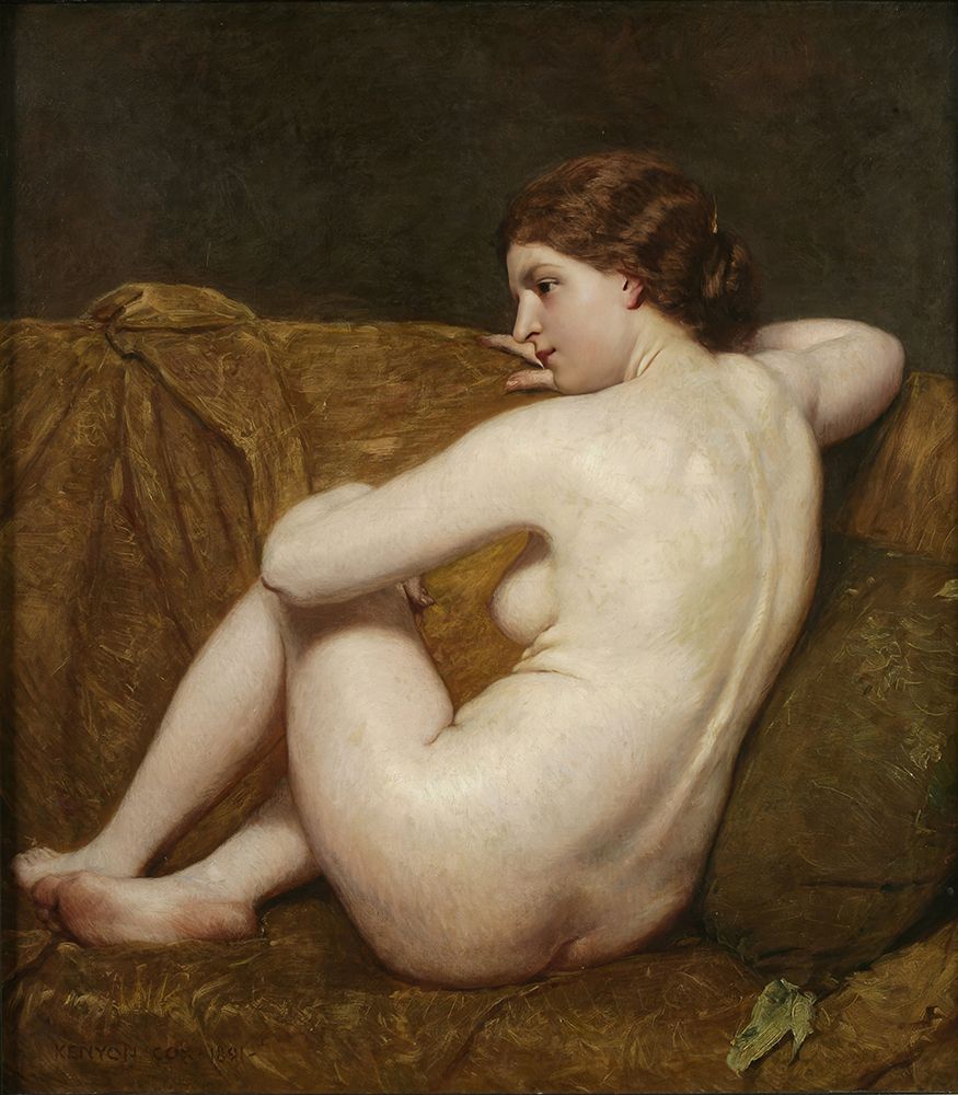 A Blonde 1891 art print by Kenyon Cox for $57.95 CAD