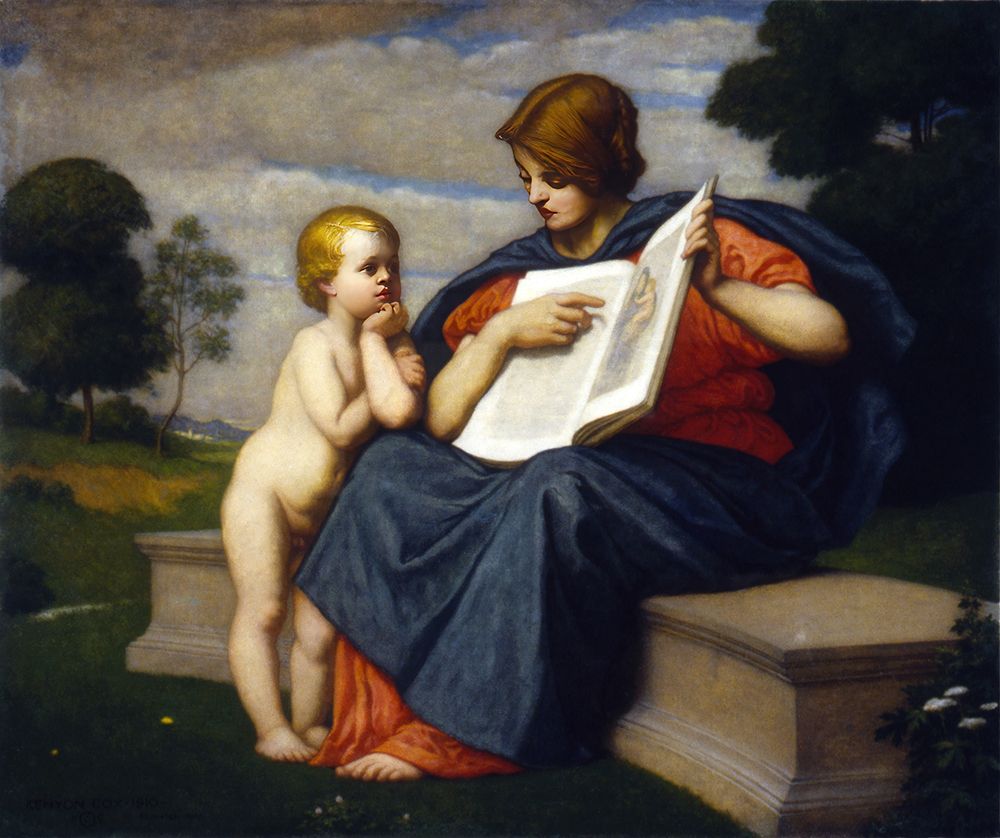 Book of Pictures 1910 art print by Kenyon Cox for $57.95 CAD