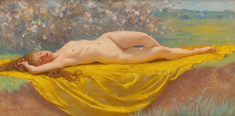 May 1890 art print by Kenyon Cox for $57.95 CAD