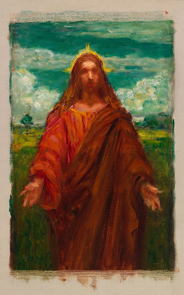 Study for Christ 1905 art print by Kenyon Cox for $57.95 CAD