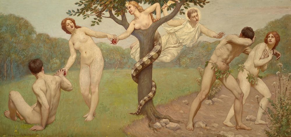 The Fall 1892 art print by Kenyon Cox for $57.95 CAD