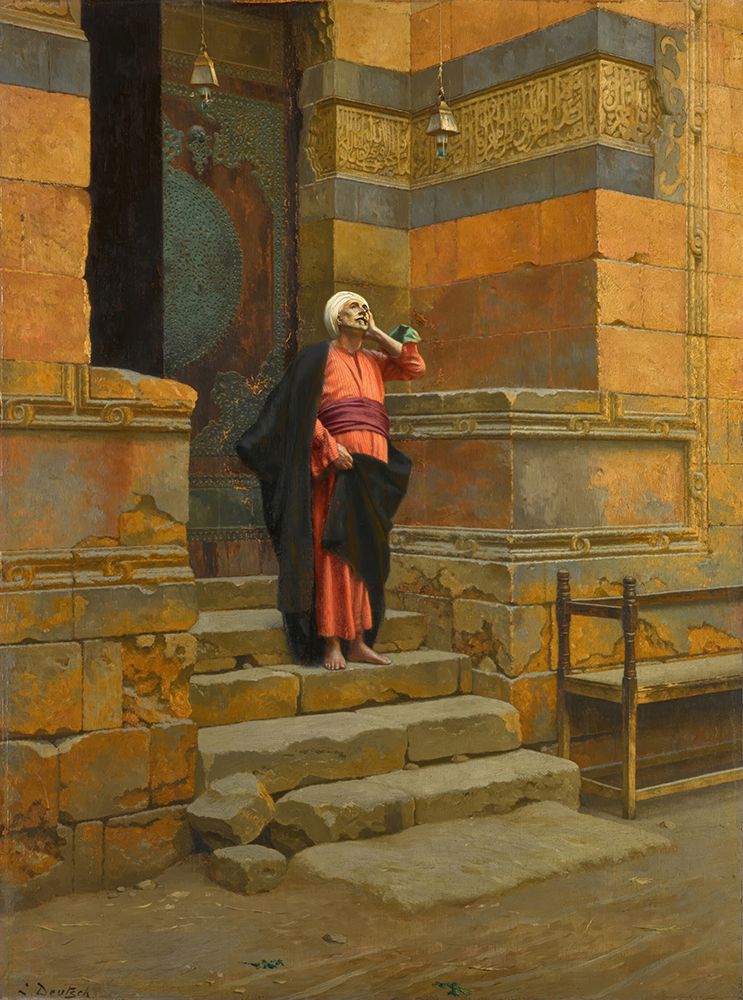 Before the Mosque art print by Ludwig Deutsch for $57.95 CAD