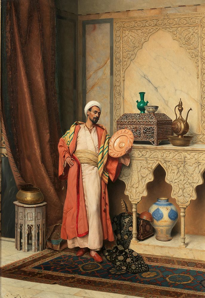 The Connoisseur 1894 art print by Ludwig Deutsch for $57.95 CAD