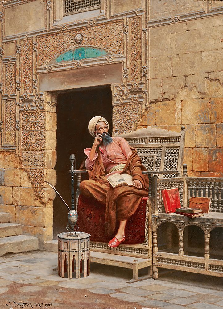 The Scribe 1904 art print by Ludwig Deutsch for $57.95 CAD