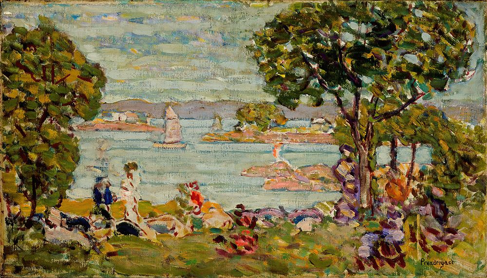 Cove, Maine 1907 art print by Maurice Prendergast for $57.95 CAD