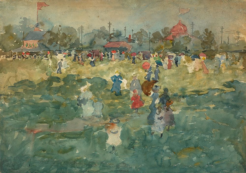 Franklin Park, Boston art print by Maurice Prendergast for $57.95 CAD