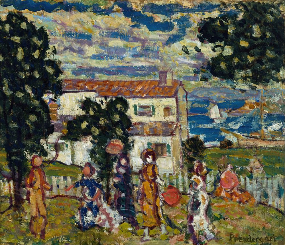 New England Village art print by Maurice Prendergast for $57.95 CAD