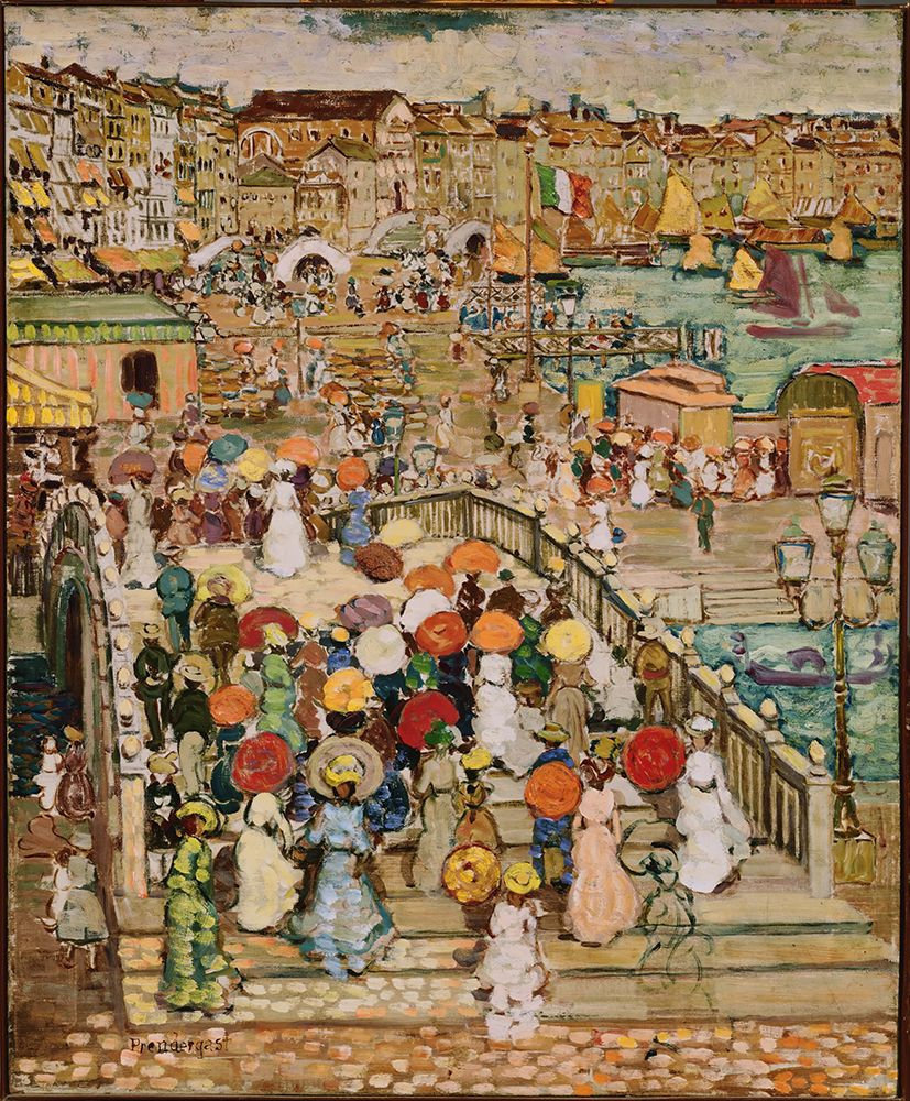 Ponte della Paglia art print by Maurice Prendergast for $57.95 CAD