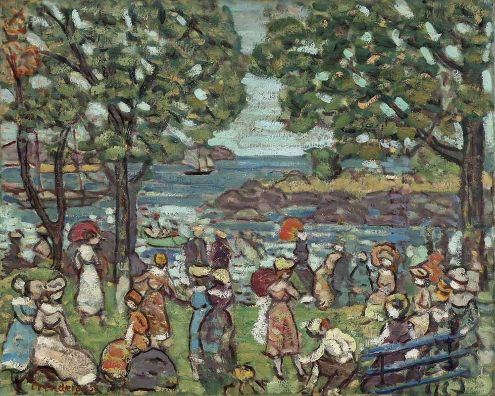 Salem Cove 1915 art print by Maurice Prendergast for $57.95 CAD