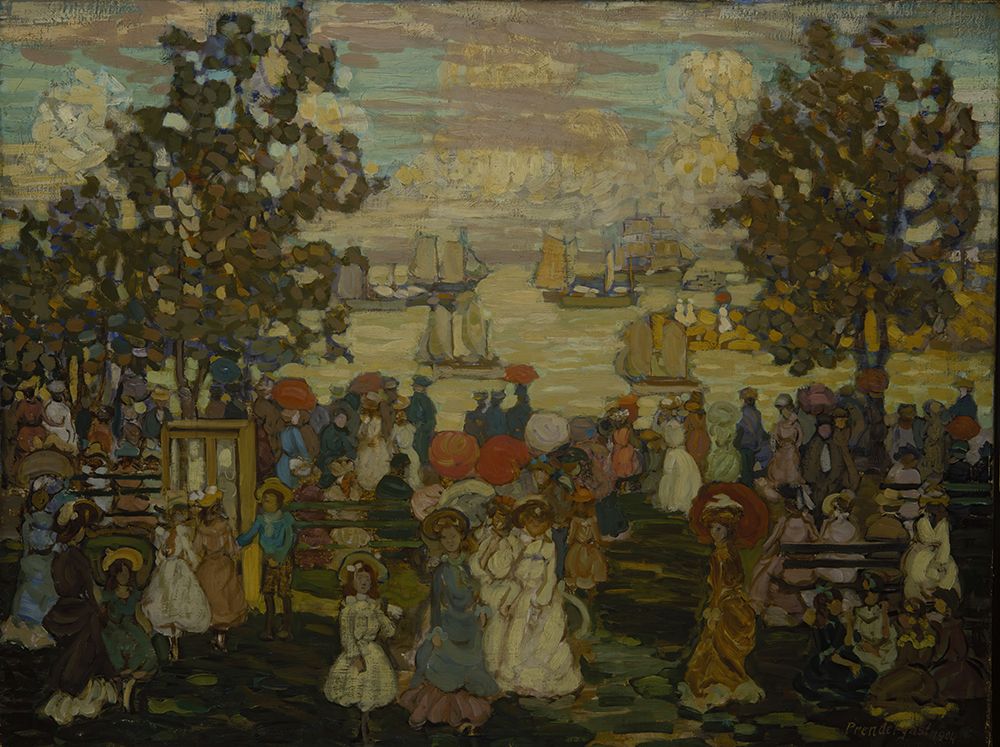 Salem Willows 1904 art print by Maurice Prendergast for $57.95 CAD