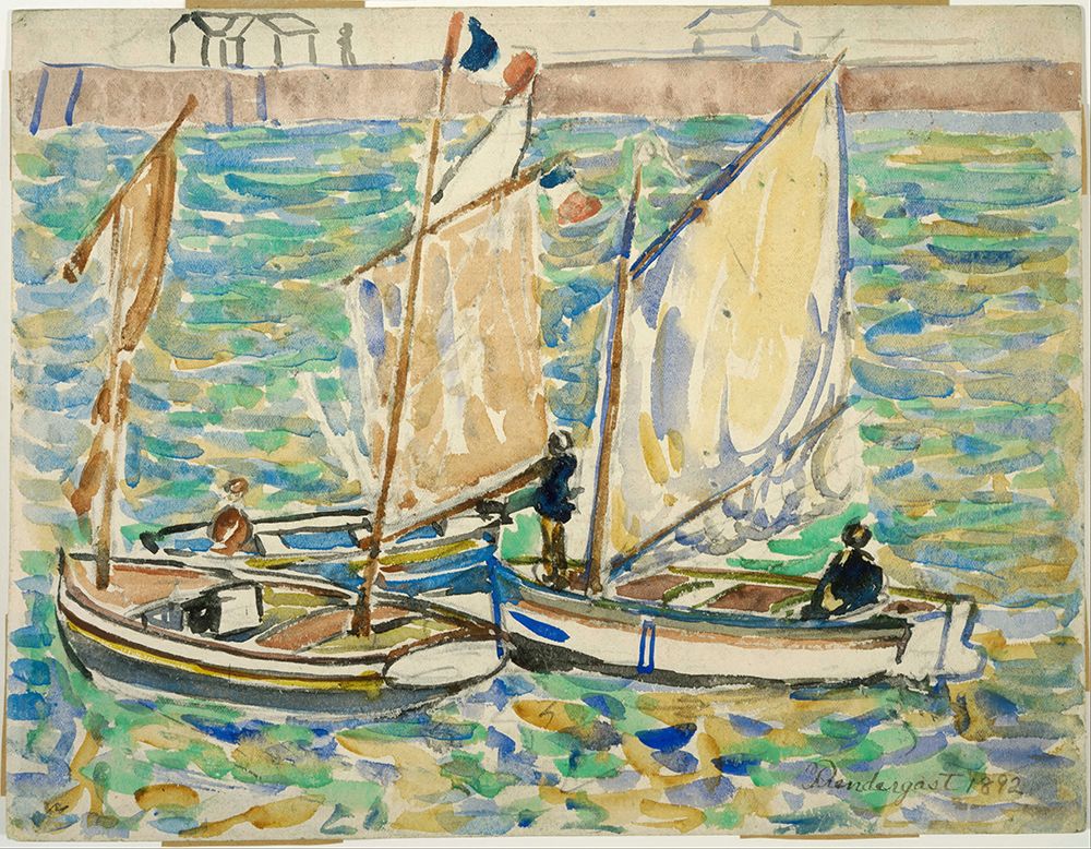 St. Malo art print by Maurice Prendergast for $57.95 CAD