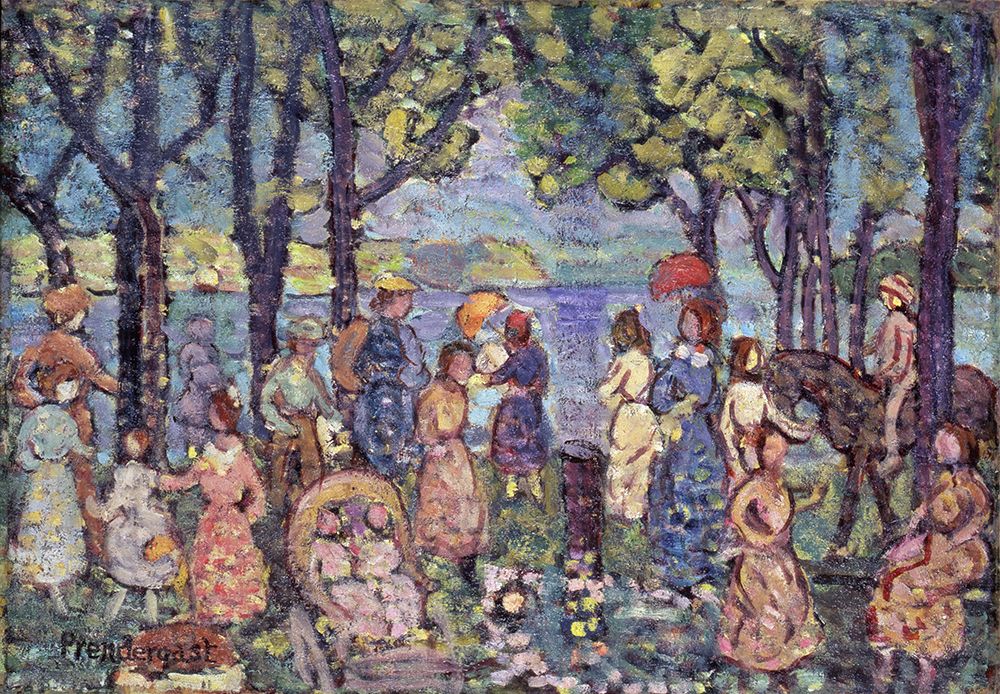 Summer, New England 1912 art print by Maurice Prendergast for $57.95 CAD
