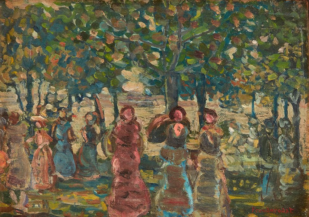 Sunday in the Park 1910 art print by Maurice Prendergast for $57.95 CAD