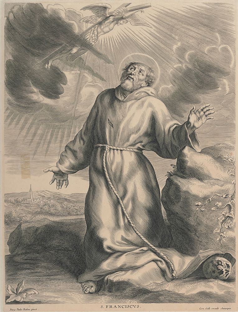 The Stigmatization of Saint Francis of Assisi art print by Peter Paul Rubens for $57.95 CAD
