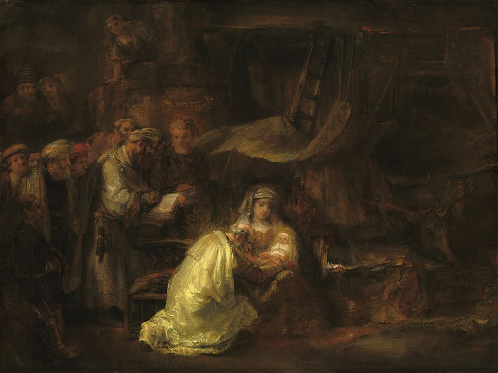 The Circumcision 1661 art print by Rembrandt for $57.95 CAD