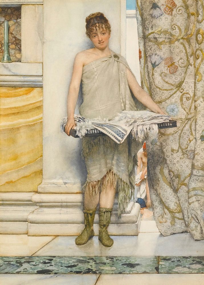 A Balneatrix art print by Sir Lawrence Alma-Tadema for $57.95 CAD
