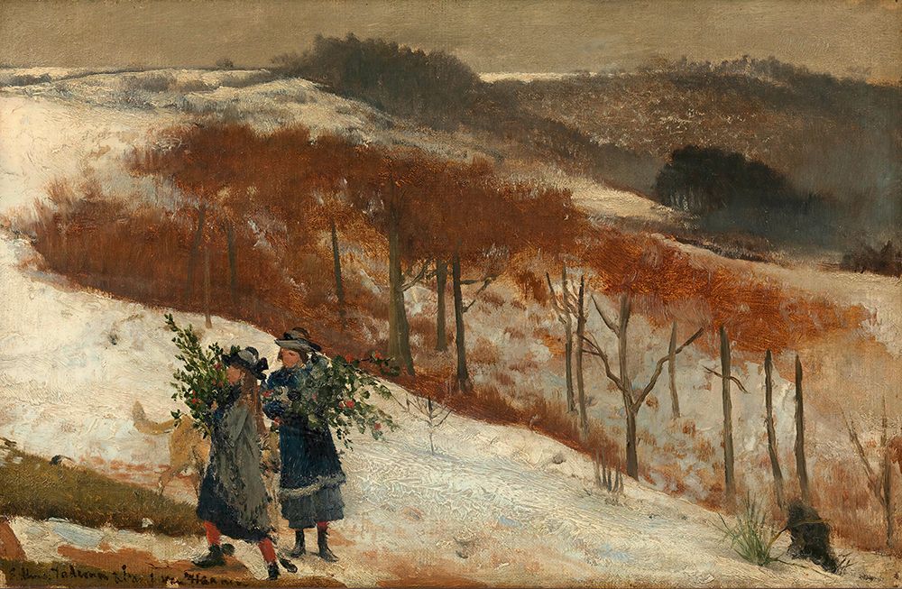 Landscape in the Vienna Woods 1900 art print by Sir Lawrence Alma-Tadema for $57.95 CAD