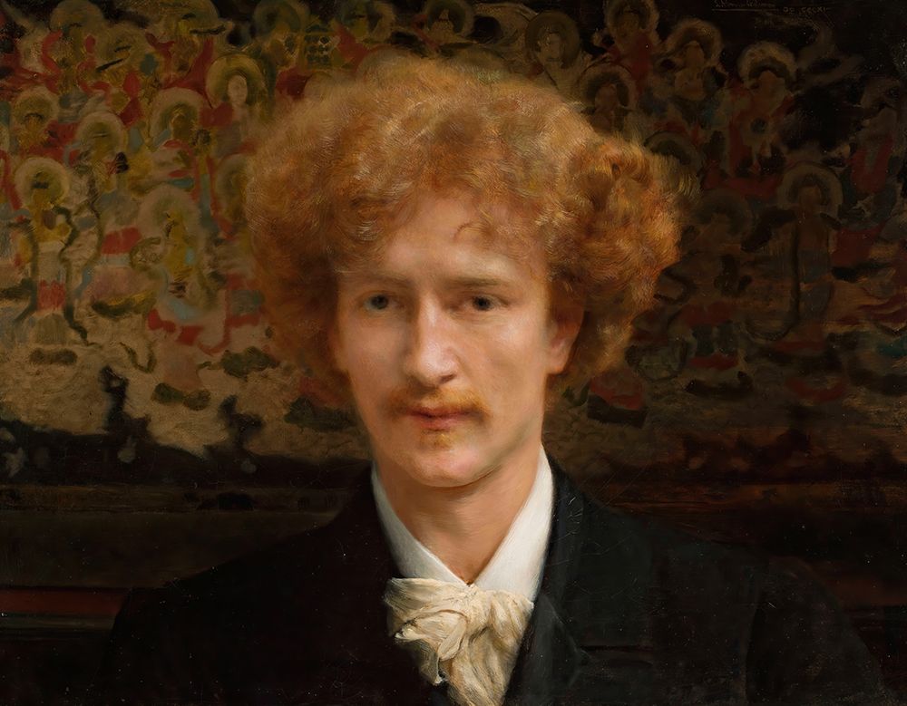 Portrait of Ignacy Jan Paderewski 1890 art print by Sir Lawrence Alma-Tadema for $57.95 CAD