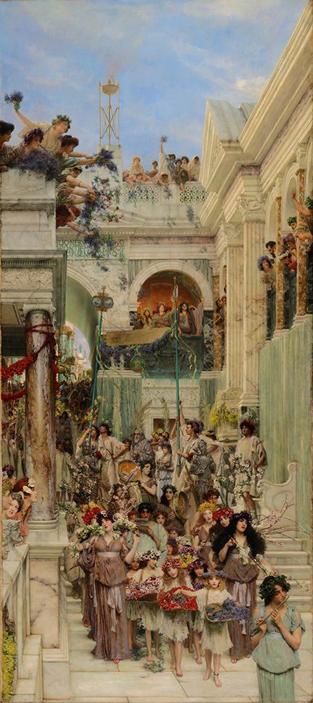 Spring art print by Sir Lawrence Alma-Tadema for $57.95 CAD