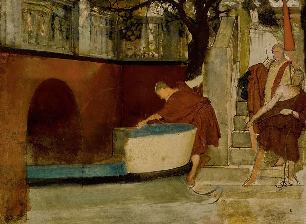 The Embarkation On The Barge art print by Sir Lawrence Alma-Tadema for $57.95 CAD