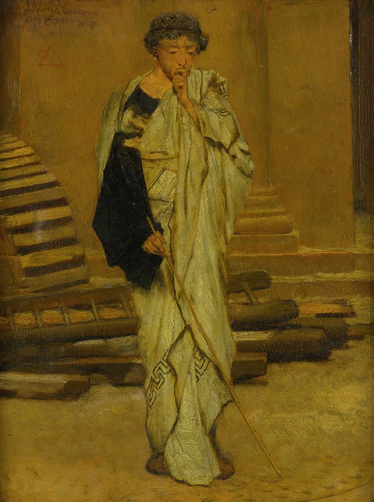 The Roman Architect art print by Sir Lawrence Alma-Tadema for $57.95 CAD