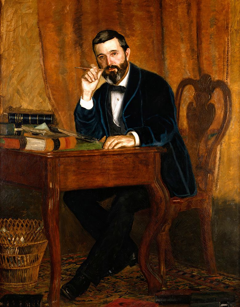 Dr. Horatio C. Wood 1886 art print by Thomas Eakins for $57.95 CAD