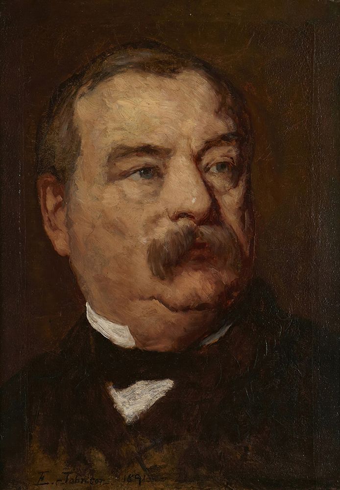 Grover Cleveland 1891 art print by Thomas Eakins for $57.95 CAD