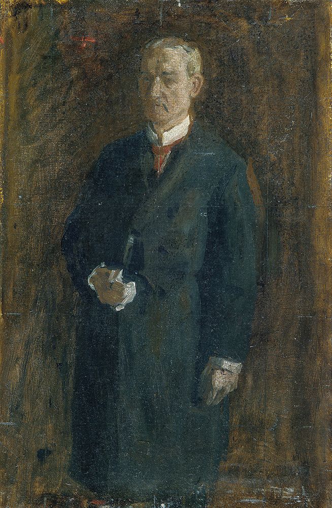 James MacAlister Sketch 1895 art print by Thomas Eakins for $57.95 CAD