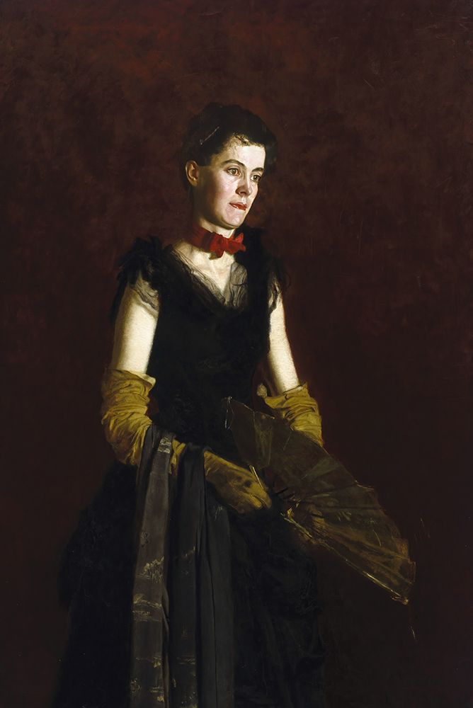 Letitia Wilson Jordan art print by Thomas Eakins for $57.95 CAD