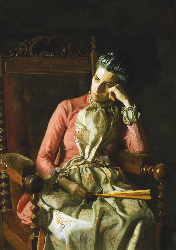 Miss Amelia Van Buren art print by Thomas Eakins for $57.95 CAD