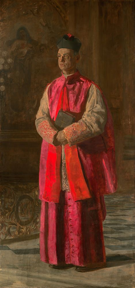 Monsignor James P. Turner art print by Thomas Eakins for $57.95 CAD