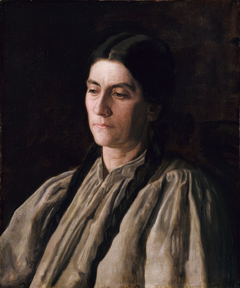 Mother, Annie Williams Gandy 1903 art print by Thomas Eakins for $57.95 CAD