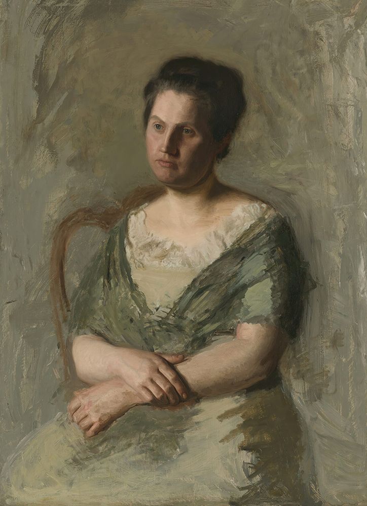 Mrs. William Shaw Ward 1884 art print by Thomas Eakins for $57.95 CAD