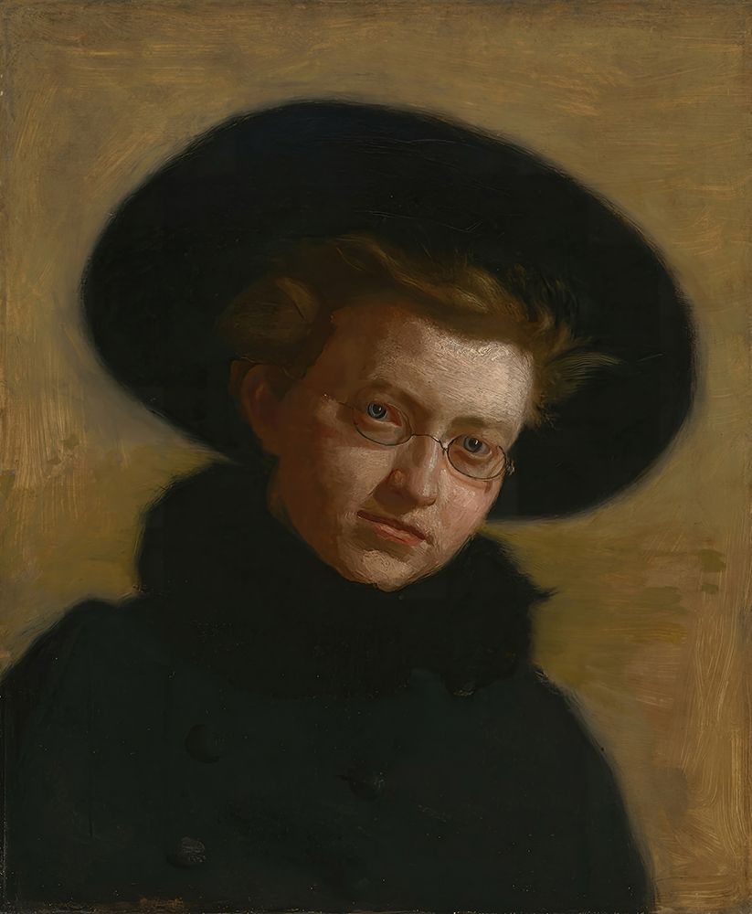 Portrait of Lillian Hammit 1888 art print by Thomas Eakins for $57.95 CAD