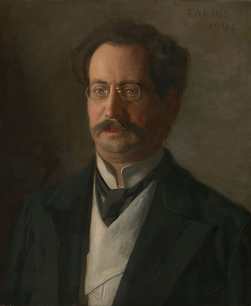 Portrait of Samuel Myers 1904 art print by Thomas Eakins for $57.95 CAD