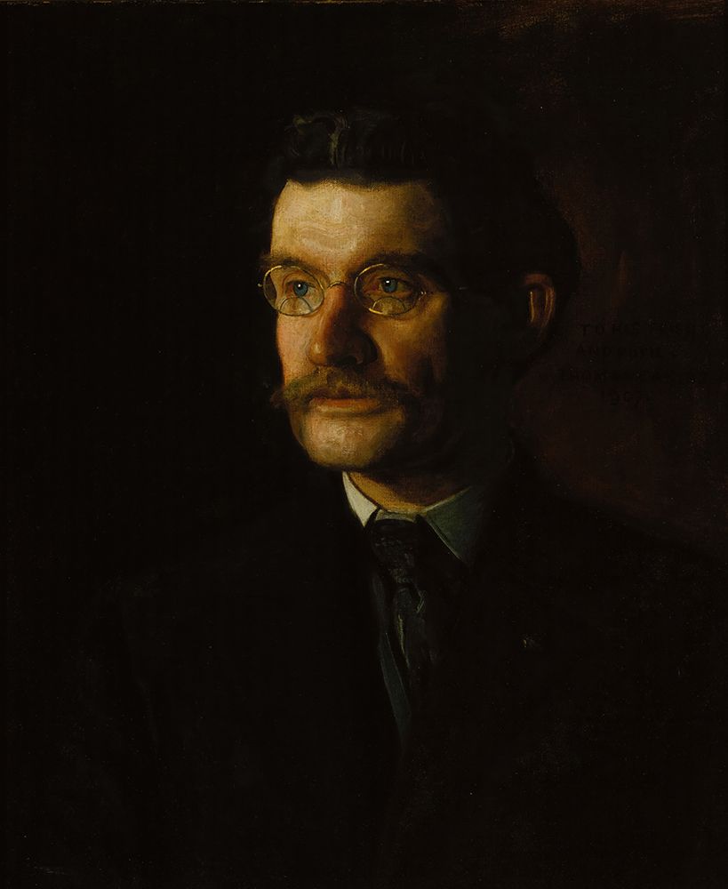 Portrait of Thomas J. Eagan 1907 art print by Thomas Eakins for $57.95 CAD