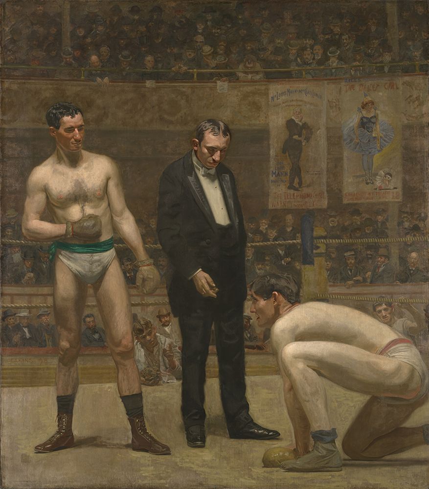 Taking the Count 1898 art print by Thomas Eakins for $57.95 CAD