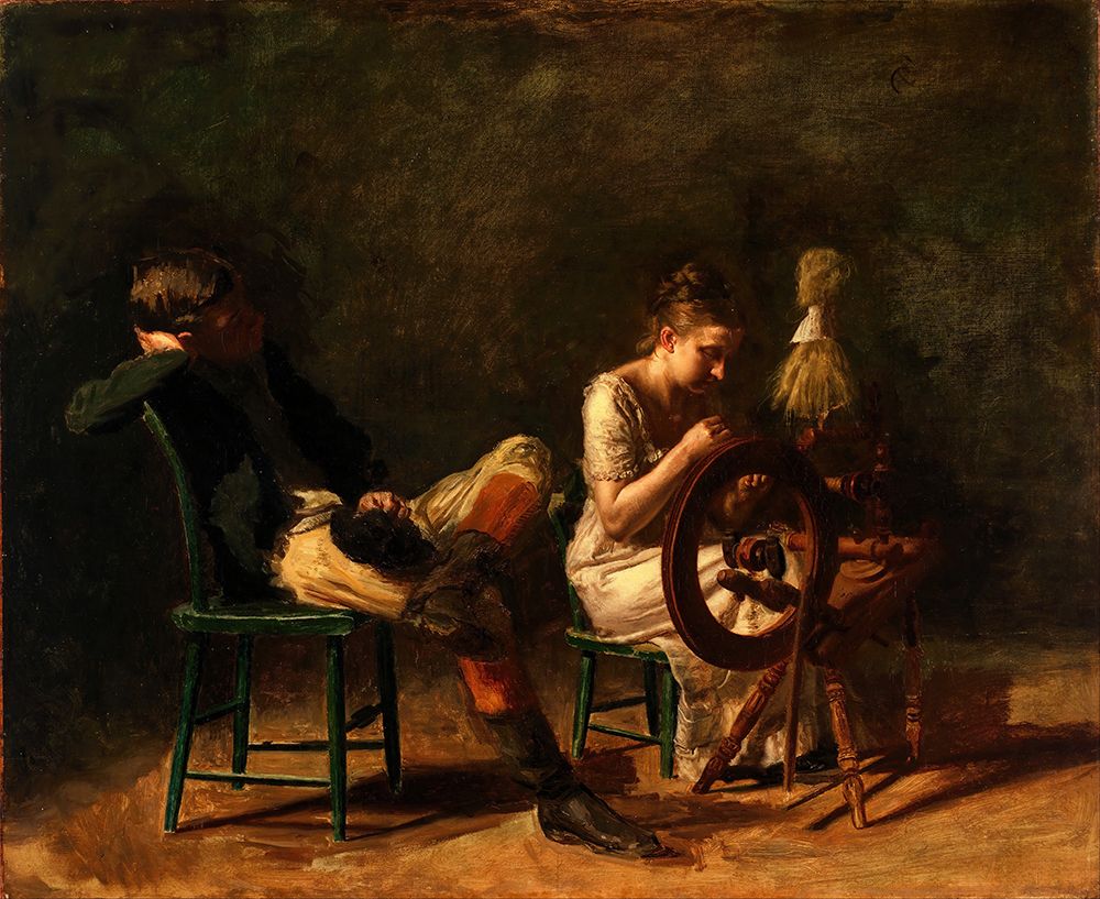 The Courtship art print by Thomas Eakins for $57.95 CAD