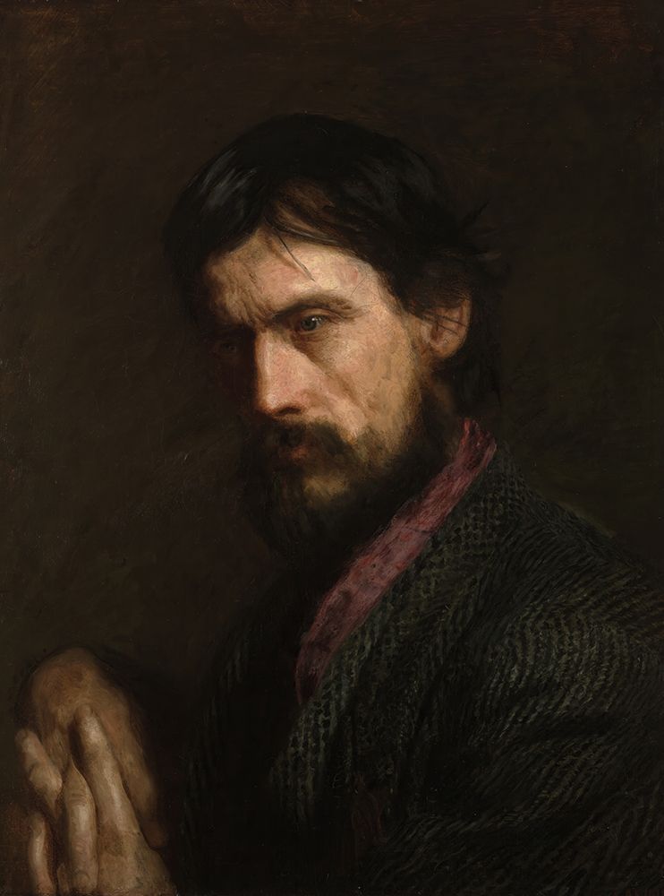 The Veteran, Portrait of George Reynolds 1885 art print by Thomas Eakins for $57.95 CAD