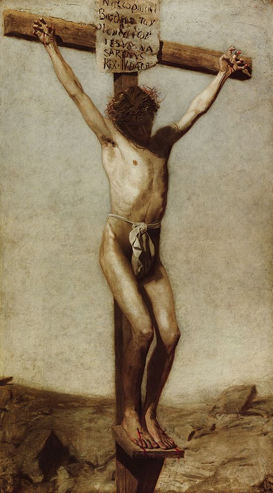 The Crucifixion 1880 art print by Thomas Eakins for $57.95 CAD