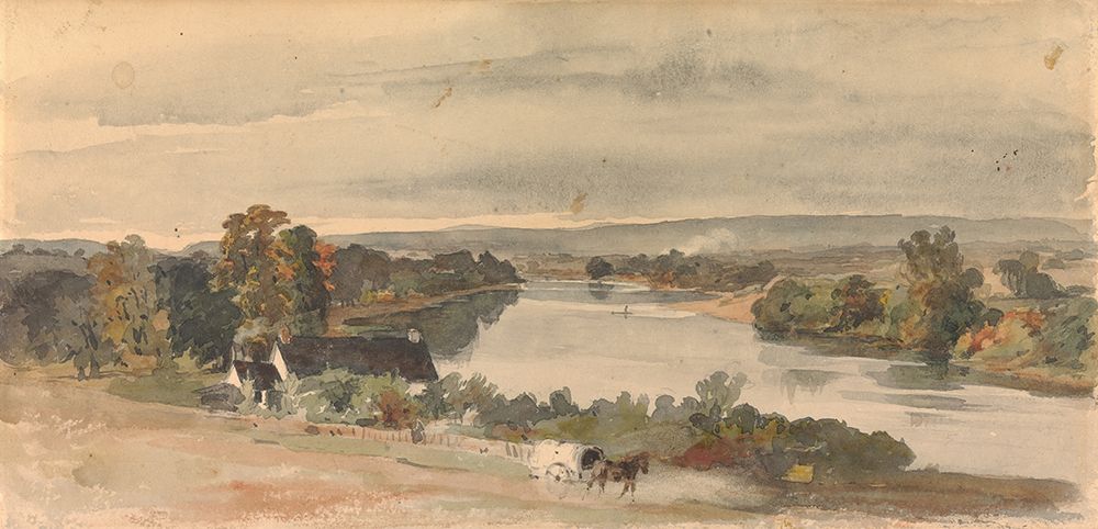 From Charleys Hope Mrs. Griffiths Place, Near Brunswick, New Jersey art print by Thomas Sully for $57.95 CAD